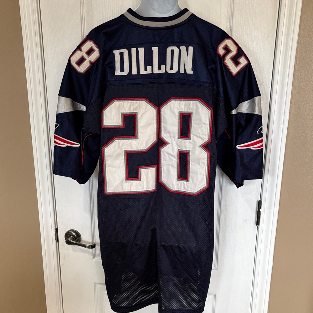 Vintage Reebok Corey Dillon New England Patriots Jersey